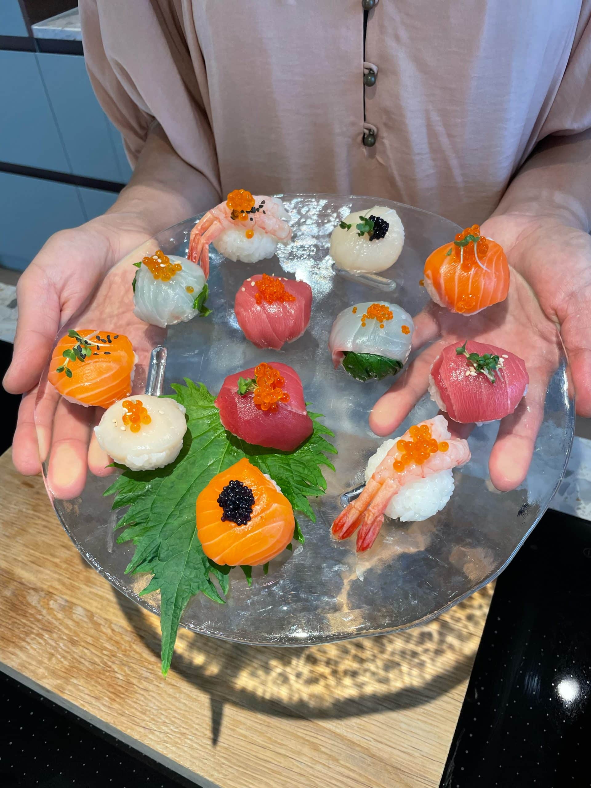 La cuisine de Yuki : Temari sushi avec Luxeat